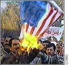 Burning U.S. flag video
