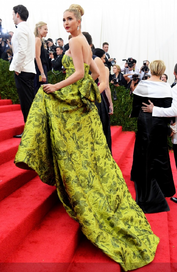 May 5, 2014 Ivanka Trump attends a gala at the Metropolitan Museum of Art in New York in 2014