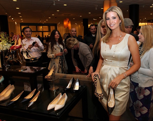 Feb. 17, 2011 In 2011, Ivanka Trump attends the launch of her line of footwear in Canoga Park, Calif.