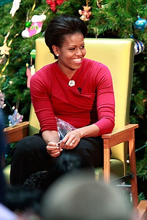 Michelle Obama at Children's Nationa Medical Center