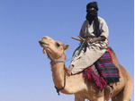 Tuareg once controlled the central Sahara desert and its trade, Algeria photo