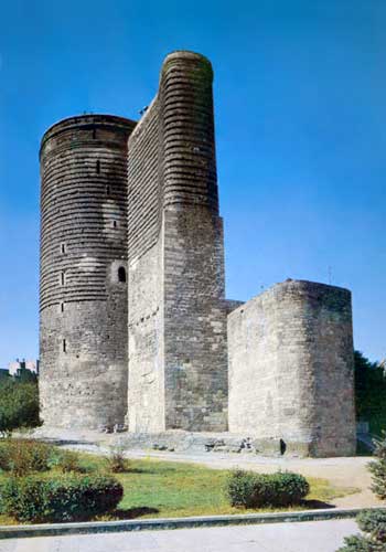 Baku. Maiden Tower. XII c, Azerbaijan photo