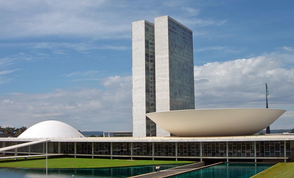 National Congress buildings, Brasilia, Brazil photo