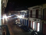 Street view at night, Ouro Preto, Minas Gerais