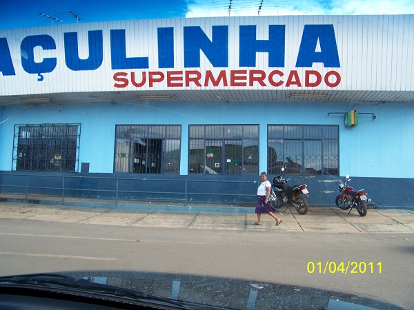 Supermarket at Porto Nacional, Tocantins state, Brazil photo