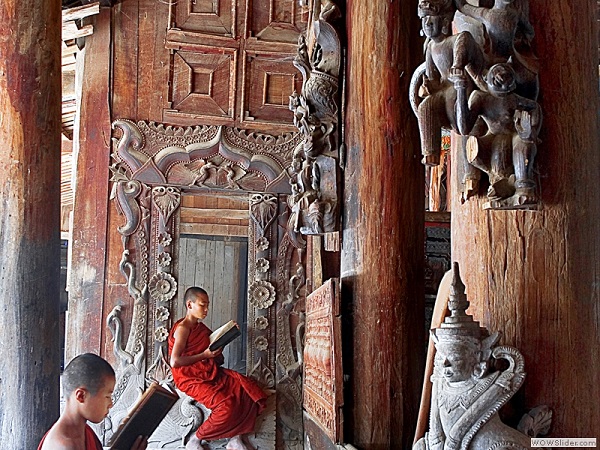 Bagaya monastery, Myanmar photo