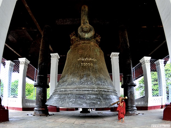 Big bell at Mingun, Mandalay region, Myanmar photo