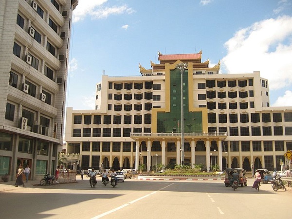 Central railway station, Mandalay, Myanmar photo