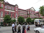 Colonial era buildings, Yangon, Myanmar (Burma) Photo