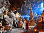 Dat Taw Guaing cave, Mandalay region, Myanmar (Burma) Photo