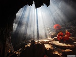 Dee Dote cave, Mandalay region, Myanmar (Burma) Photo