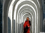 Entrance of the ordination hall, Bago, Myanmar (Burma) Photo