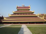 Hluttaw supreme court, Mandalay palace, Myanmar (Burma) Photo