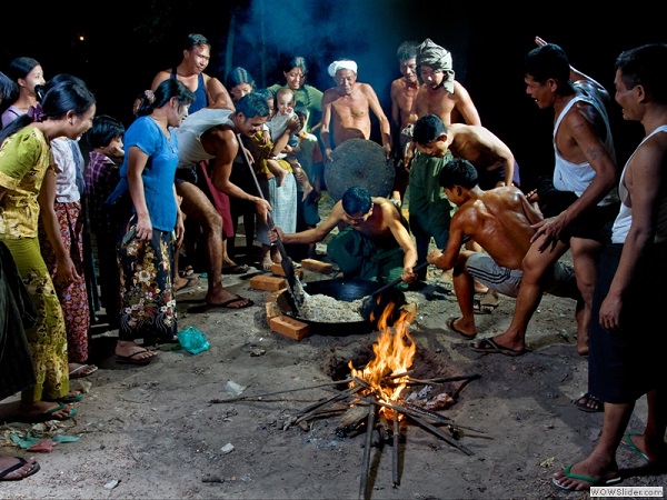 Hta ma, Ne pwe, Myanmar photo