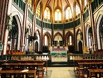 Interior of Sait Mary's Cathedral, Yangon, Myanmar (Burma) Photo