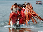 Inthas boat racing, Myanmar (Burma) Photo