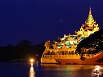 Karaweik palace, Yangon, Myanmar (Burma) Photo