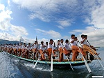 Leg rowing, Inlay lake, Myanmar (Burma) Photo