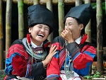 Lisu ladies, Mandalay region, Myanmar (Burma) Photo