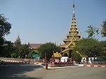 Mandalay palace grounds, Myanmar (Burma) Photo