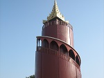 Mandalay palace watchtower, Myanmar (Burma) Photo