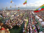 Meeting day of Inthas, Myanmar (Burma) Photo