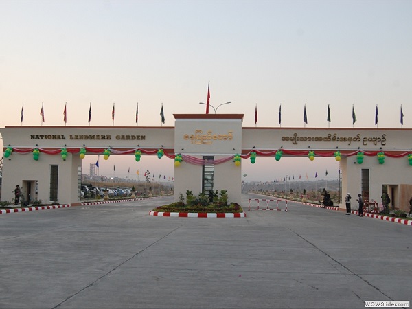 National landmark garden, Nay Pyi Taw, Myanmar photo