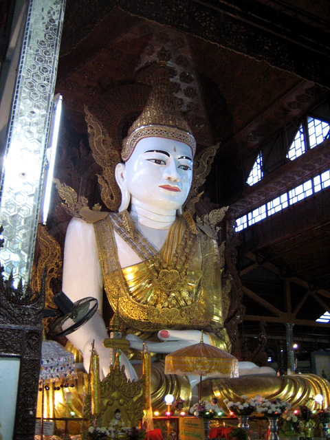 Ngatatguy Buddha, Yangon, Myanmar photo