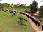 Pao traditional festival, Myanmar (Burma) Photo