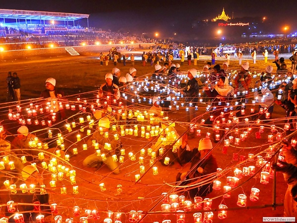 Pyin Oo Lwin Tasaungdine festival, Myanmar photo