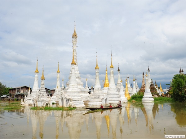 Sabbath day and Inle lake, Myanmar photo