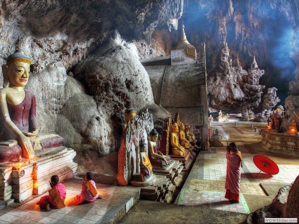 Saddan cave, Kayin state, Myanmar photo