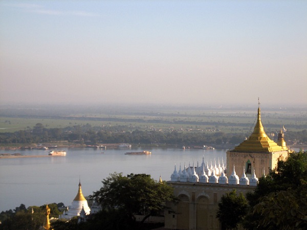 Sagain hill, Sagain, Myanmar photo