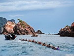 Spear fishing, Myeik archipelago, Myanmar (Burma) Photo