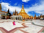 Shwedagon pagoda, Yangon, Myanmar (Burma) Photo