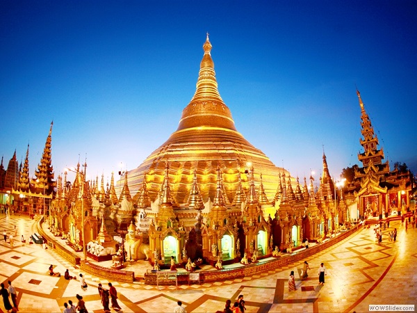 Shwedagon pagoda, Yangon, Myanmar photo