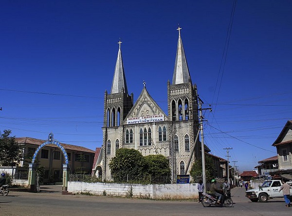 Saint Joseph cathedral, Taunggyi, Myanmar photo