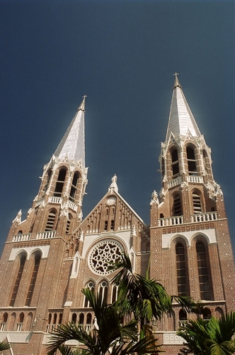 Saint Mary's cathedral, Yangon, Myanmar photo