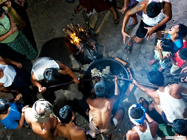 Tabotwe Hta Ma N pwe festival, Mandalay region, Myanmar photo