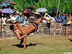 Traditional wrestling contest, Myanmar (Burma) Photo