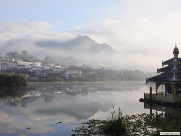 View of Mogkok, Mandalay region, Myanmar photo