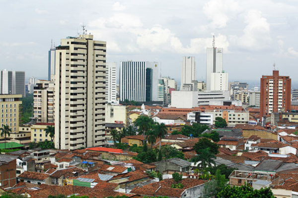 Panoramic View of Cali, Colombia photo