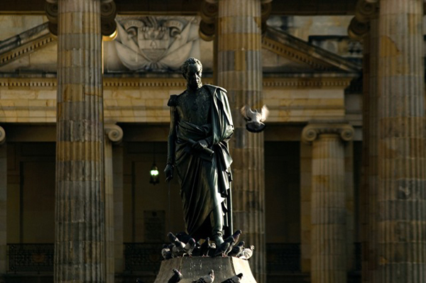 Statue of Simon Bolivar, Bolivar Plaza, Bogota, Colombia photo