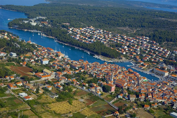 Panoramic View, Island of Hvar, Split, Dalmatia, Croatia photo