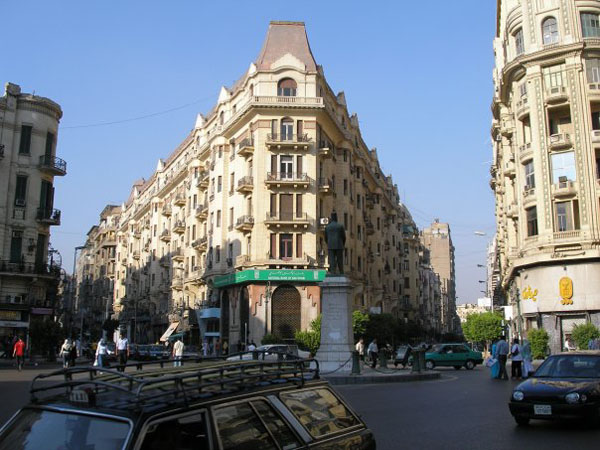 European Style Buildings, downtown Cairo, Egypt photo