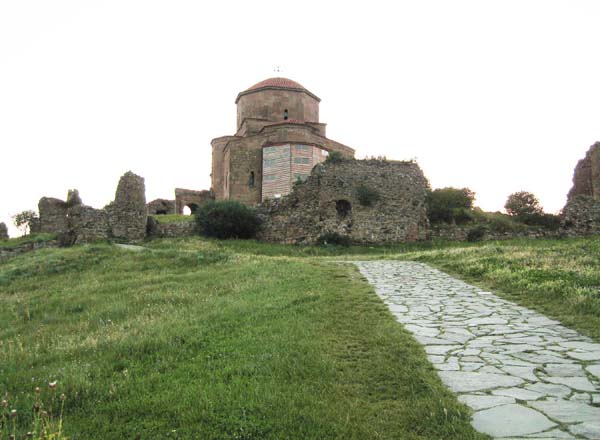 Jvari Georgian orthodox Monastery, Georgia photo