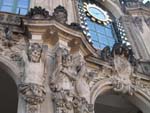 Some Sculpted Highlights on the Wall Pavilion at the North end of the Zwinger Palace, Germany photo