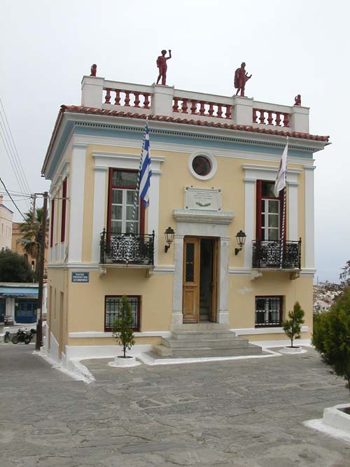Town hall, Ioulida, Kea/Tzia, Greece Photo