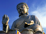 Giant Buddha, Lantau Island, Hong Kong photo
