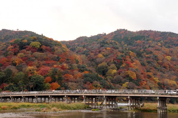 Togetsu-kyo bridge, Kyoto prefecture, Japan photo